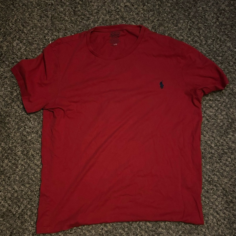Red Polo Tee